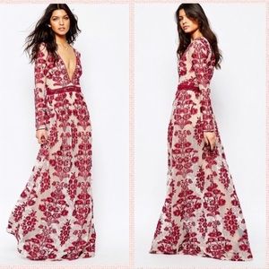 For Love and Lemons Temecula maxi dress